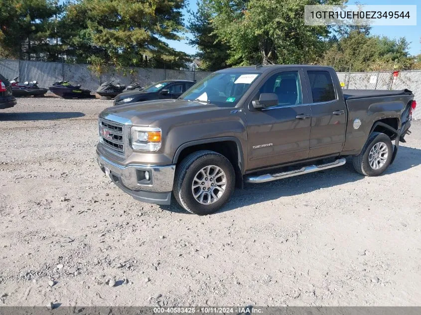 2014 GMC Sierra 1500 Sle VIN: 1GTR1UEH0EZ349544 Lot: 40583425