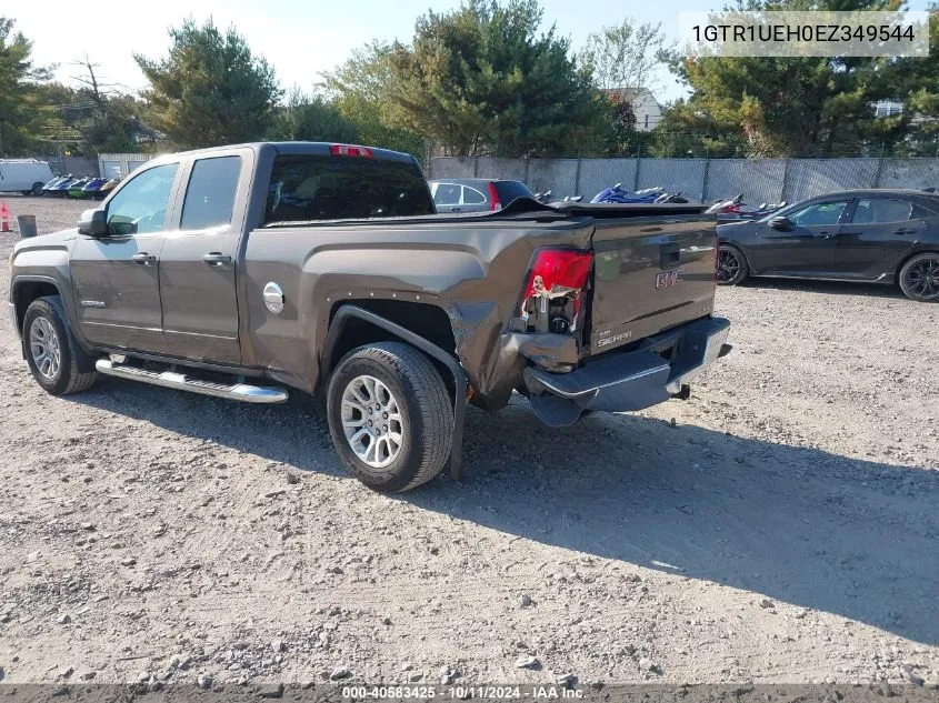 2014 GMC Sierra 1500 Sle VIN: 1GTR1UEH0EZ349544 Lot: 40583425