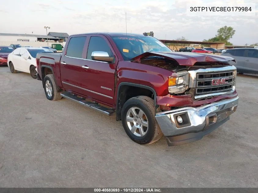 2014 GMC Sierra 1500 Slt VIN: 3GTP1VEC8EG179984 Lot: 40583693