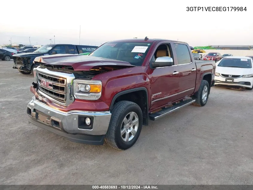 2014 GMC Sierra 1500 Slt VIN: 3GTP1VEC8EG179984 Lot: 40583693