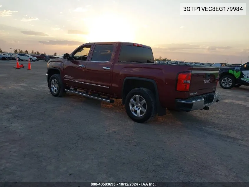 2014 GMC Sierra 1500 Slt VIN: 3GTP1VEC8EG179984 Lot: 40583693