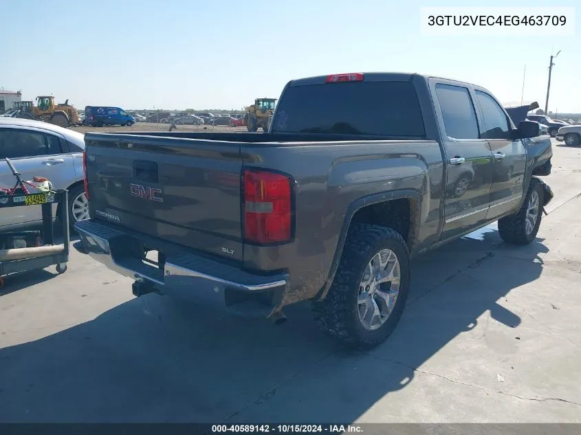 2014 GMC Sierra 1500 Slt VIN: 3GTU2VEC4EG463709 Lot: 40589142