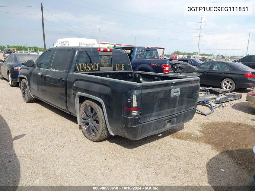 2014 GMC Sierra 1500 Sle VIN: 3GTP1UEC9EG111851 Lot: 40590618