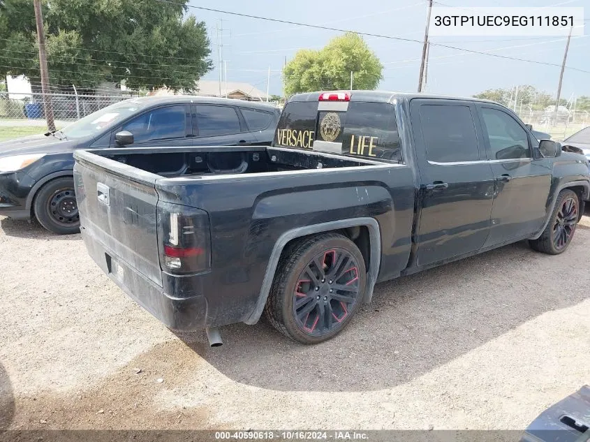 2014 GMC Sierra 1500 Sle VIN: 3GTP1UEC9EG111851 Lot: 40590618