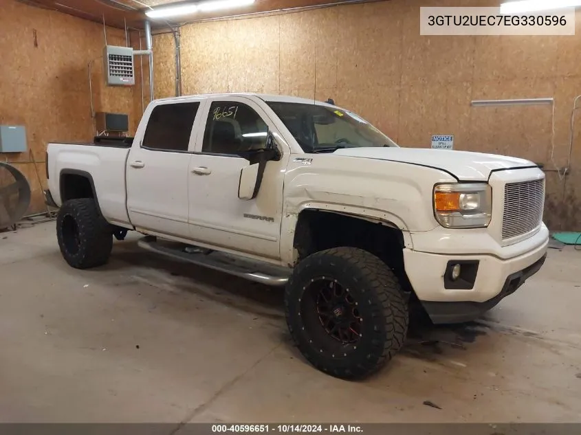 2014 GMC Sierra 1500 Sle VIN: 3GTU2UEC7EG330596 Lot: 40596651