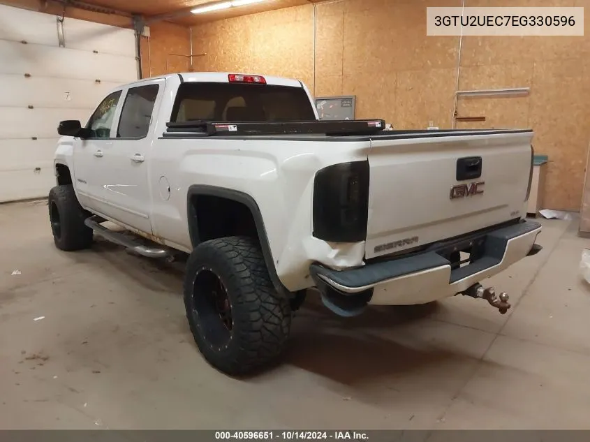 2014 GMC Sierra 1500 Sle VIN: 3GTU2UEC7EG330596 Lot: 40596651