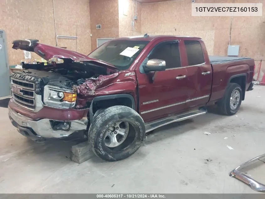 1GTV2VEC7EZ160153 2014 GMC Sierra K1500 Slt