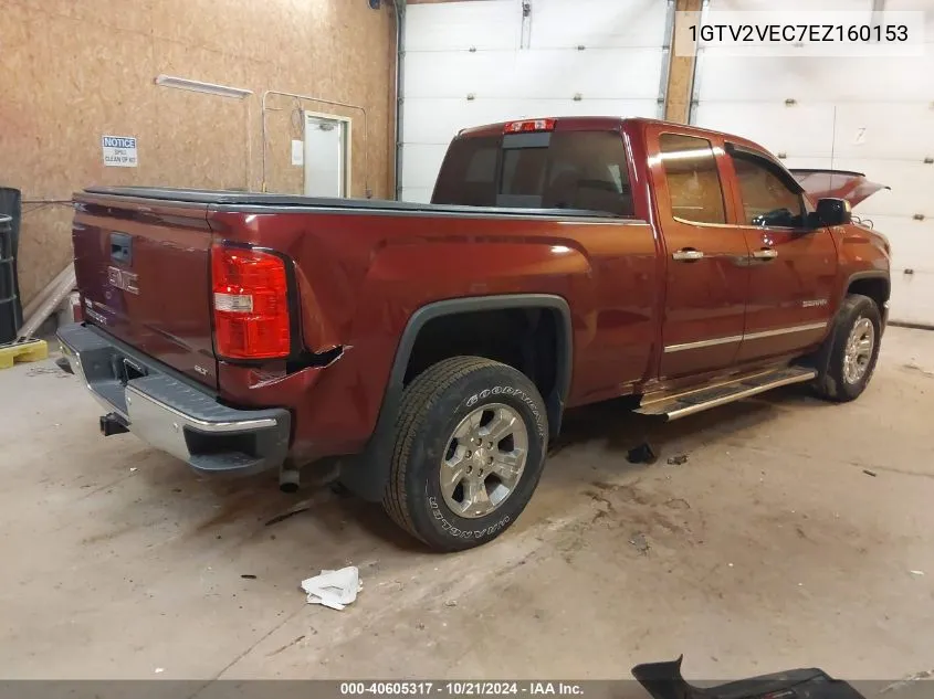 1GTV2VEC7EZ160153 2014 GMC Sierra K1500 Slt