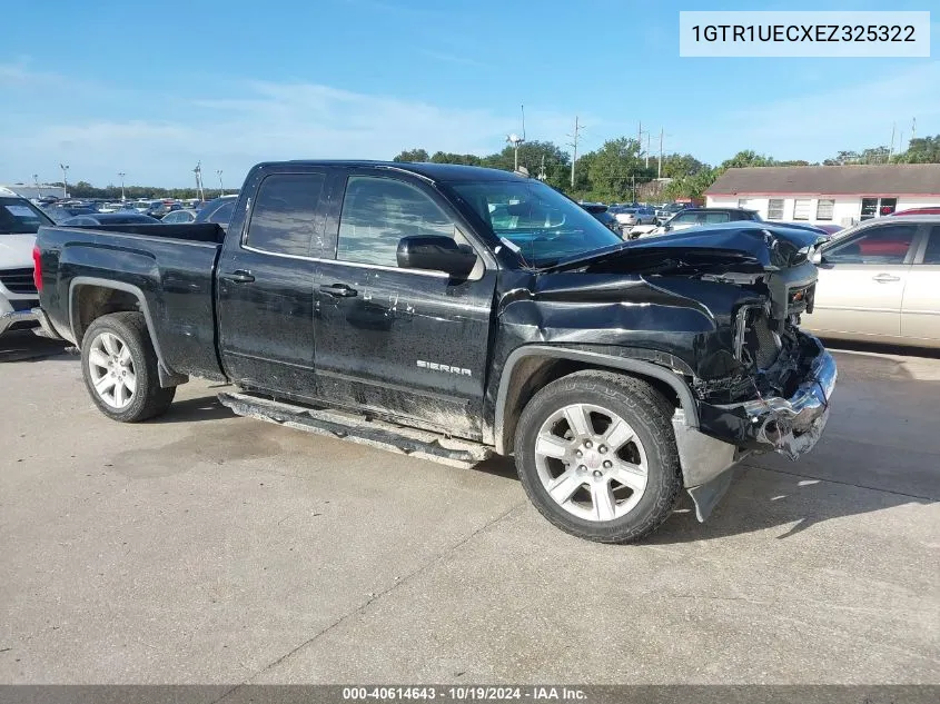 2014 GMC Sierra C1500 Sle VIN: 1GTR1UECXEZ325322 Lot: 40614643