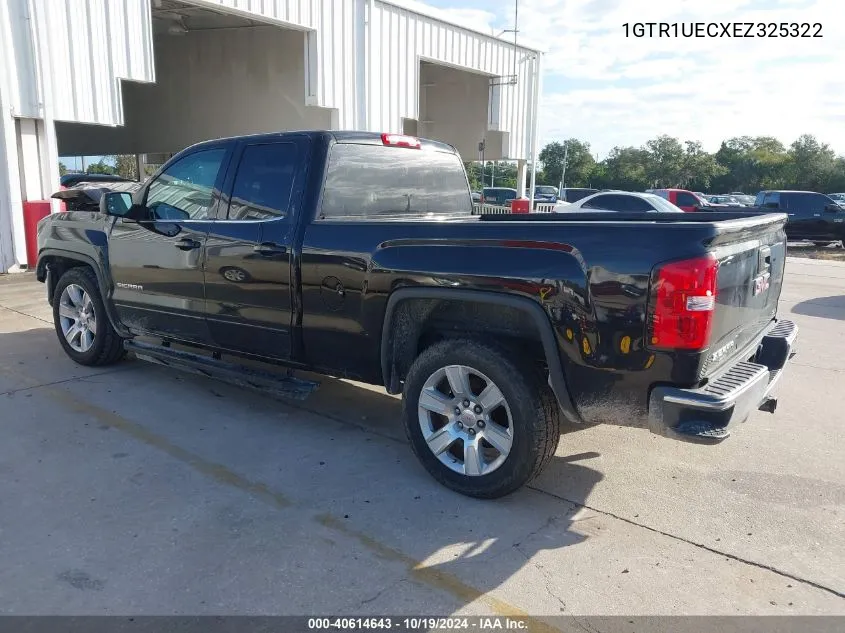 2014 GMC Sierra C1500 Sle VIN: 1GTR1UECXEZ325322 Lot: 40614643