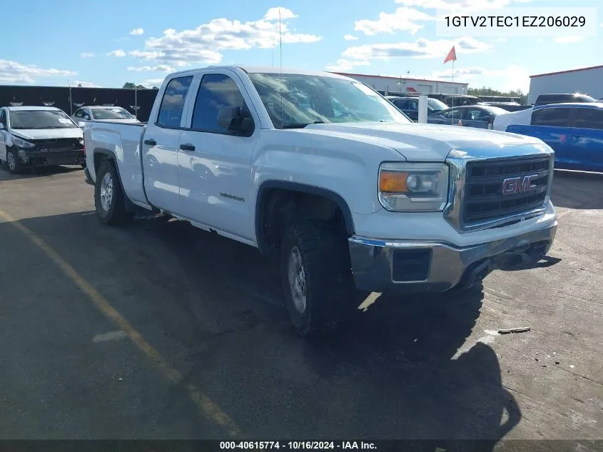 2014 GMC Sierra 1500 VIN: 1GTV2TEC1EZ206029 Lot: 40615774