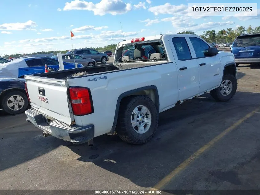 2014 GMC Sierra 1500 VIN: 1GTV2TEC1EZ206029 Lot: 40615774