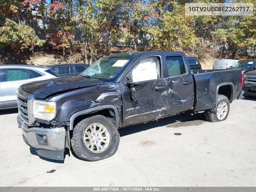 2014 GMC Sierra 1500 Sle VIN: 1GTV2UEC8EZ262717 Lot: 40617424