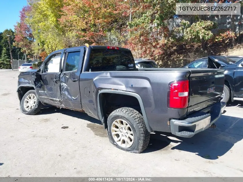 2014 GMC Sierra 1500 Sle VIN: 1GTV2UEC8EZ262717 Lot: 40617424