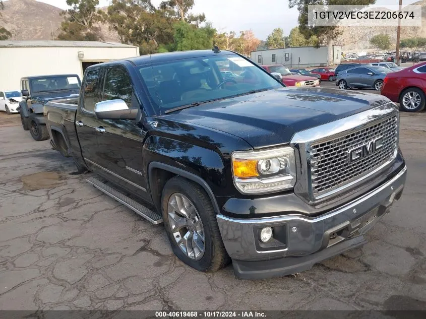 2014 GMC Sierra 1500 Slt VIN: 1GTV2VEC3EZ206674 Lot: 40619468