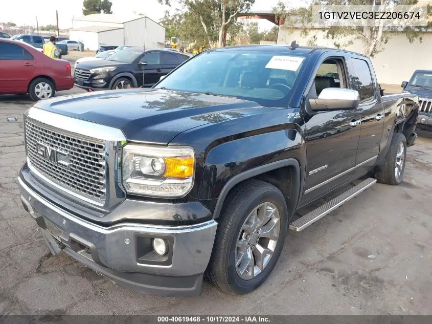 1GTV2VEC3EZ206674 2014 GMC Sierra 1500 Slt