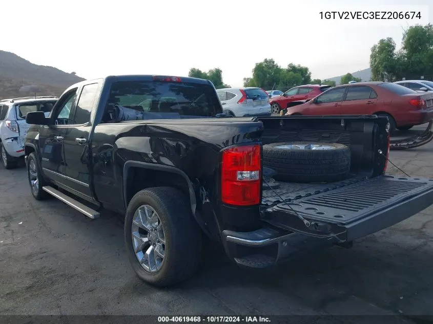 2014 GMC Sierra 1500 Slt VIN: 1GTV2VEC3EZ206674 Lot: 40619468