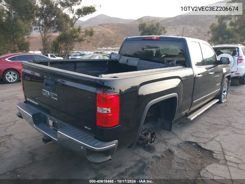 1GTV2VEC3EZ206674 2014 GMC Sierra 1500 Slt