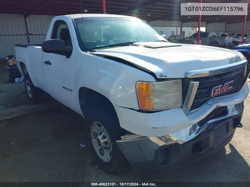 1GT01ZCG6EF115796 2014 GMC Sierra 2500Hd Work Truck