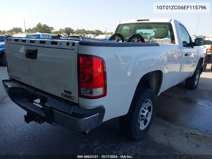 1GT01ZCG6EF115796 2014 GMC Sierra 2500Hd Work Truck