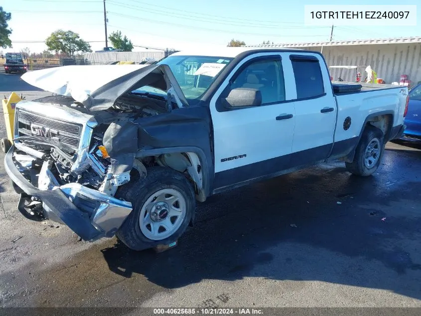 2014 GMC Sierra C1500 VIN: 1GTR1TEH1EZ240097 Lot: 40625685