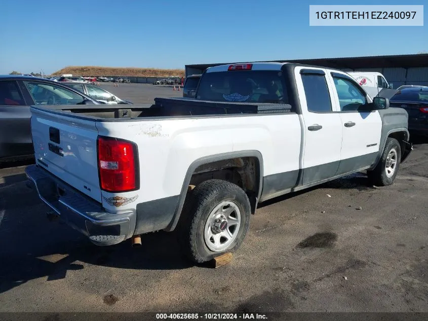 2014 GMC Sierra C1500 VIN: 1GTR1TEH1EZ240097 Lot: 40625685