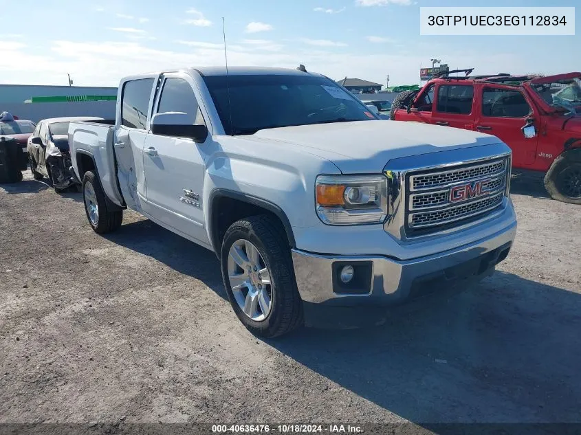 2014 GMC Sierra 1500 Sle VIN: 3GTP1UEC3EG112834 Lot: 40636476