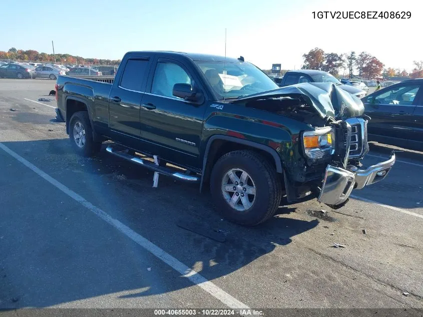 2014 GMC Sierra 1500 Sle VIN: 1GTV2UEC8EZ408629 Lot: 40655003