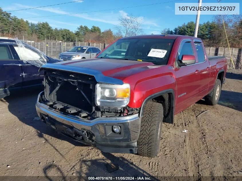 2014 GMC Sierra 1500 Sle VIN: 1GTV2UEC9EZ129707 Lot: 40751670