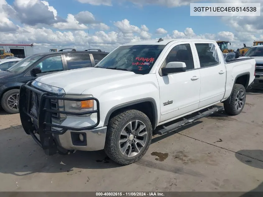 3GTP1UEC4EG514538 2014 GMC Sierra 1500 Sle