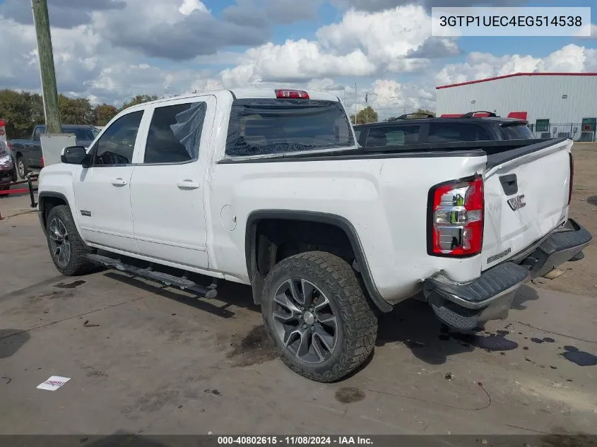 3GTP1UEC4EG514538 2014 GMC Sierra 1500 Sle