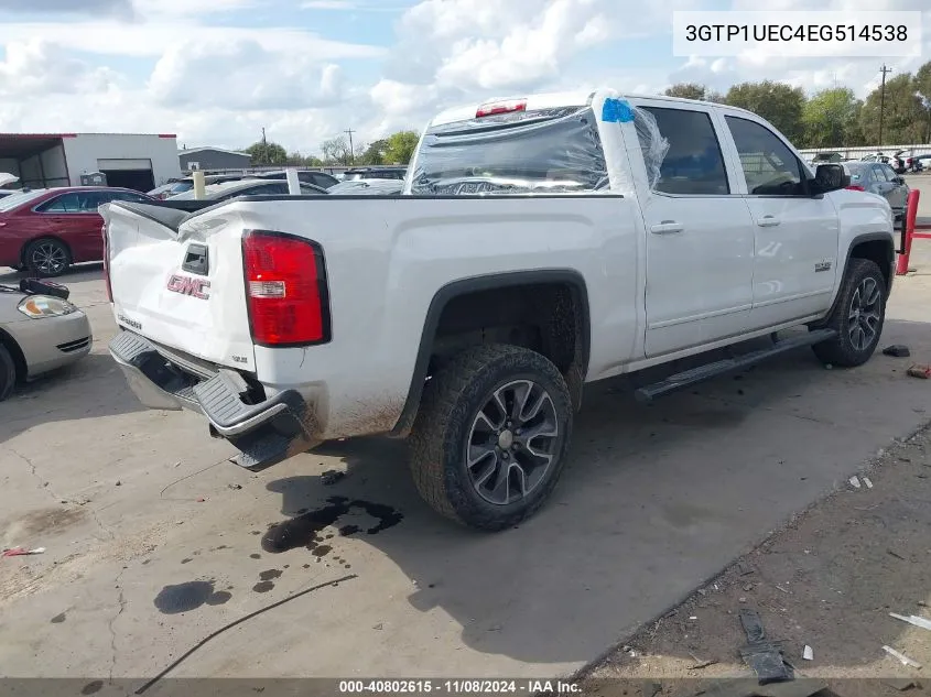 3GTP1UEC4EG514538 2014 GMC Sierra 1500 Sle