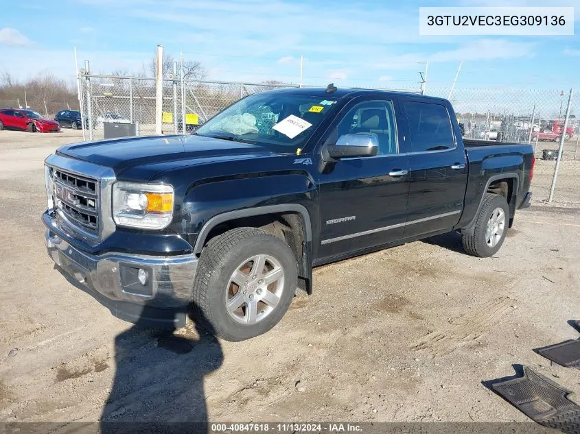 3GTU2VEC3EG309136 2014 GMC Sierra 1500 Slt