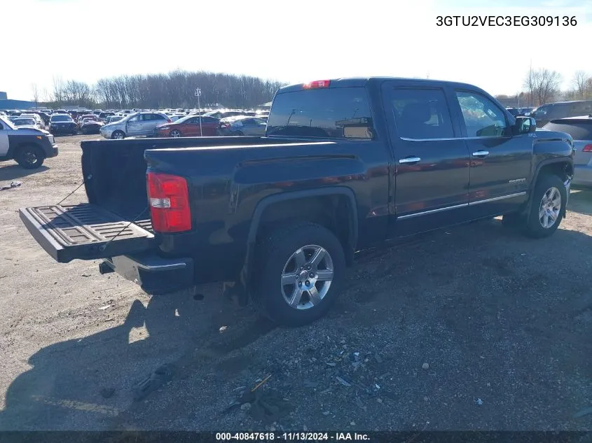 3GTU2VEC3EG309136 2014 GMC Sierra 1500 Slt