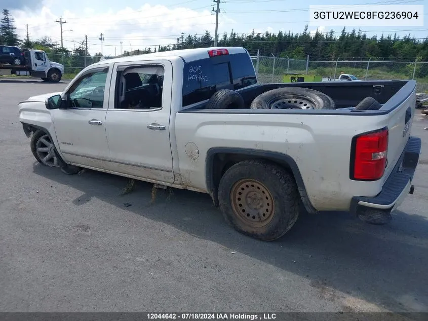 2015 GMC Sierra 1500 VIN: 3GTU2WEC8FG236904 Lot: 12044642