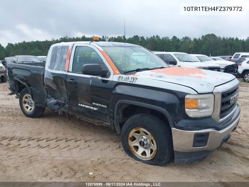 2015 GMC Sierra 1500 VIN: 1GTR1TEH4FZ379772 Lot: 12070599