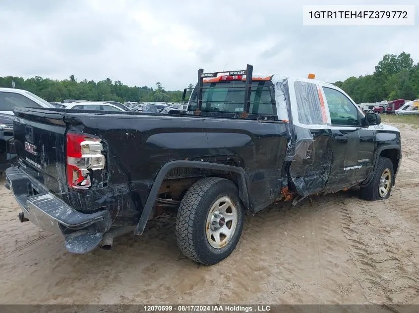 2015 GMC Sierra 1500 VIN: 1GTR1TEH4FZ379772 Lot: 12070599