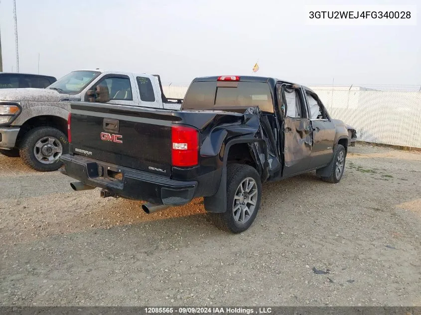 3GTU2WEJ4FG340028 2015 GMC Sierra 1500