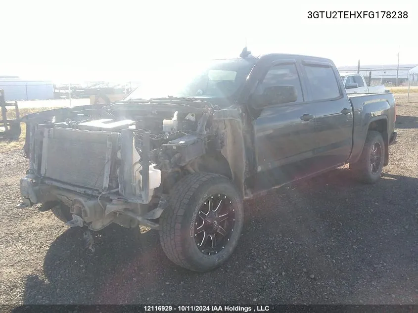 3GTU2TEHXFG178238 2015 GMC Sierra K1500