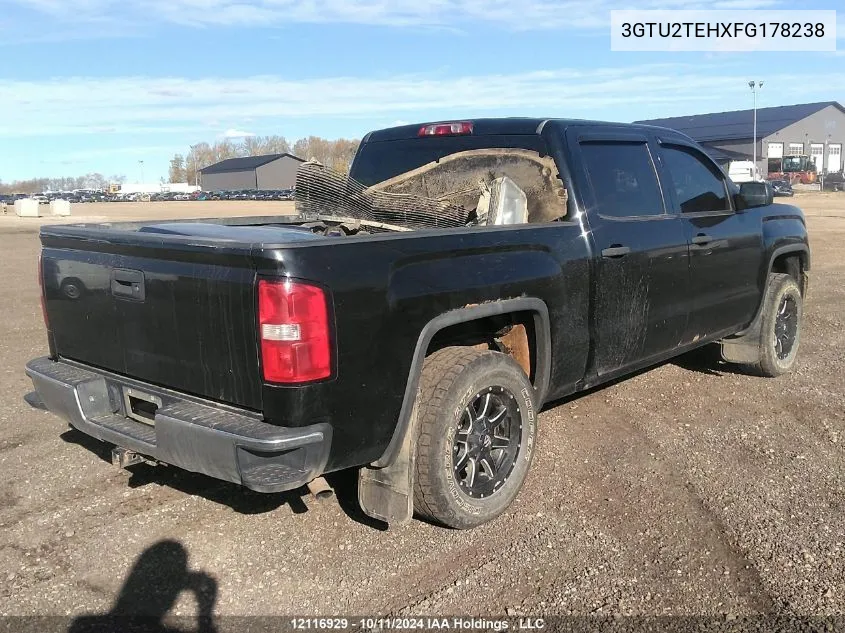 3GTU2TEHXFG178238 2015 GMC Sierra K1500