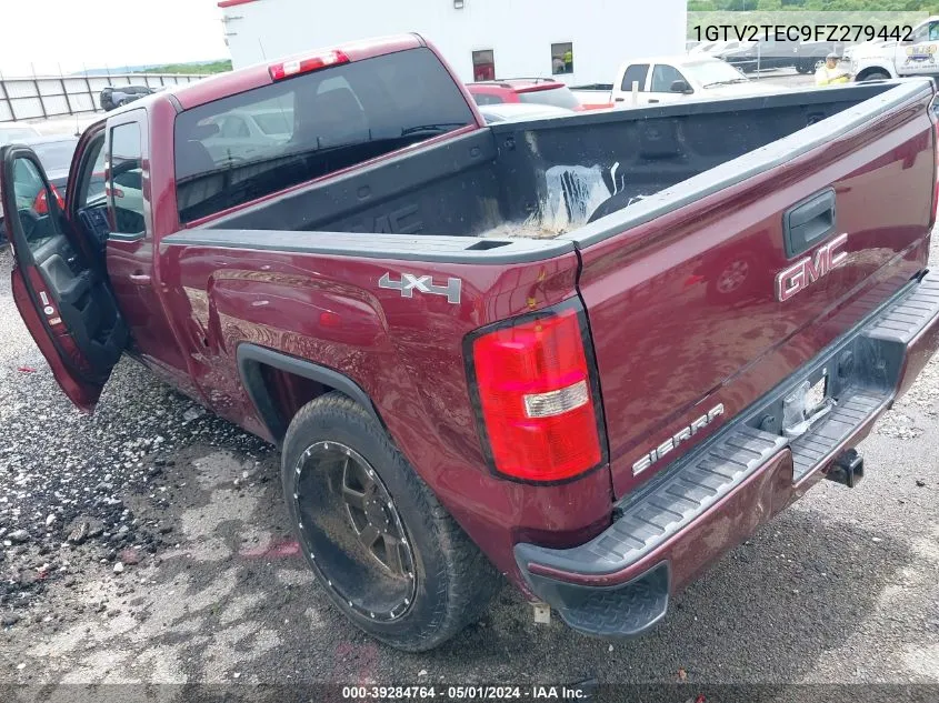 1GTV2TEC9FZ279442 2015 GMC Sierra 1500