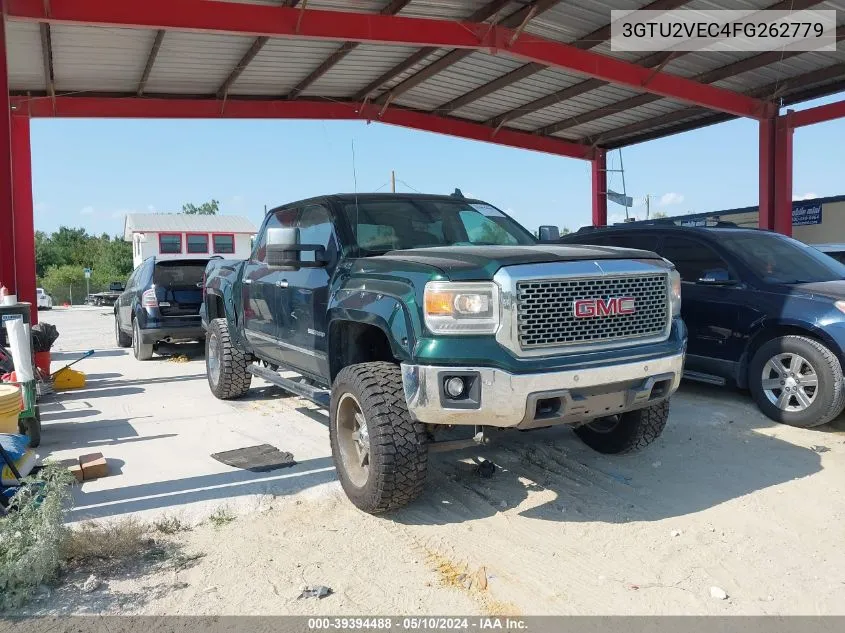 2015 GMC Sierra 1500 Slt VIN: 3GTU2VEC4FG262779 Lot: 39394488