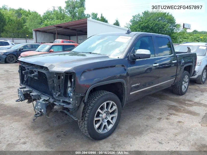 2015 GMC Sierra 1500 VIN: 3GTU2WEC2FG457897 Lot: 40668446