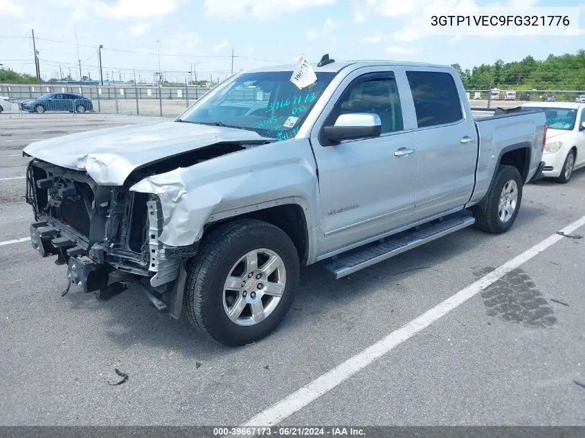 2015 GMC Sierra 1500 Slt VIN: 3GTP1VEC9FG321776 Lot: 39667173