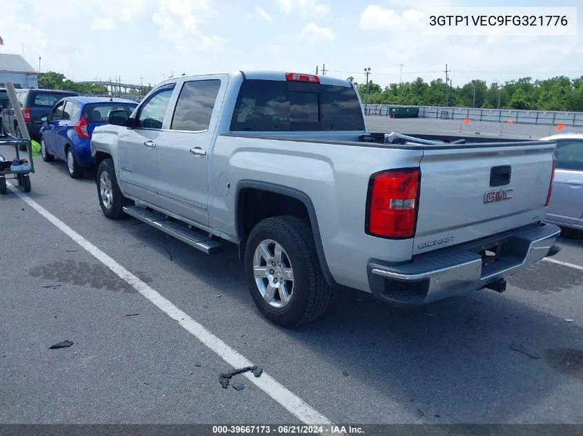 2015 GMC Sierra 1500 Slt VIN: 3GTP1VEC9FG321776 Lot: 39667173