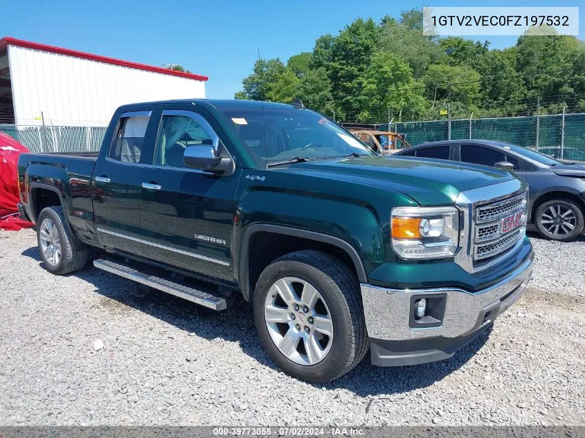 2015 GMC Sierra 1500 Slt VIN: 1GTV2VEC0FZ197532 Lot: 39773055