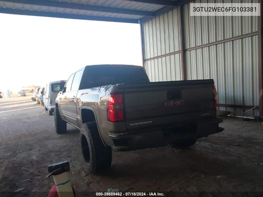 3GTU2WEC6FG103381 2015 GMC Sierra 1500 Denali