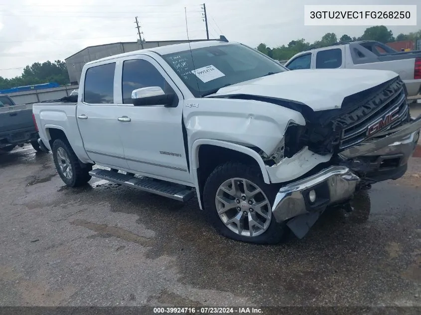 2015 GMC Sierra 1500 Slt VIN: 3GTU2VEC1FG268250 Lot: 39924716