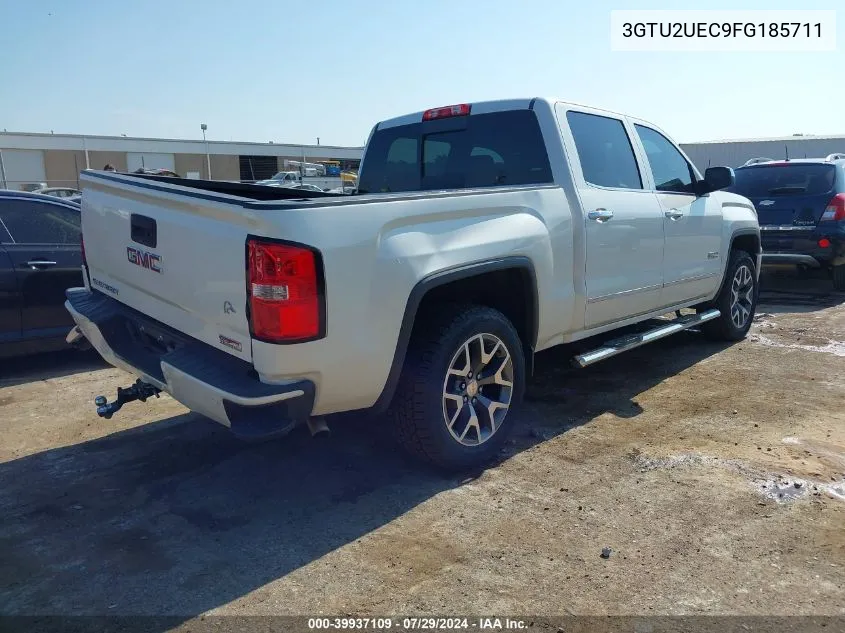 2015 GMC Sierra 1500 Sle VIN: 3GTU2UEC9FG185711 Lot: 39937109