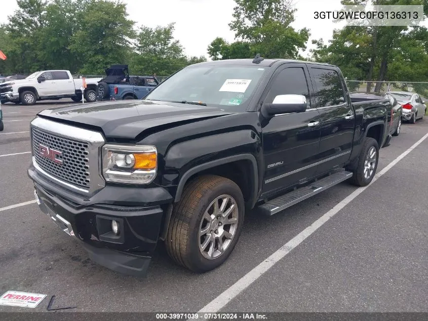 3GTU2WEC0FG136313 2015 GMC Sierra 1500 Denali